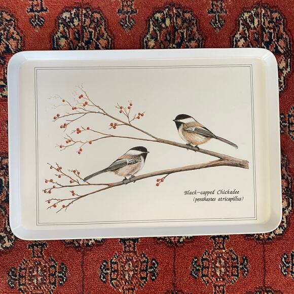 NASHCO Meplus Chickadee Tray 17-1/2” x 12” EXCELLENT CONDITION! - Picture 1 of 6